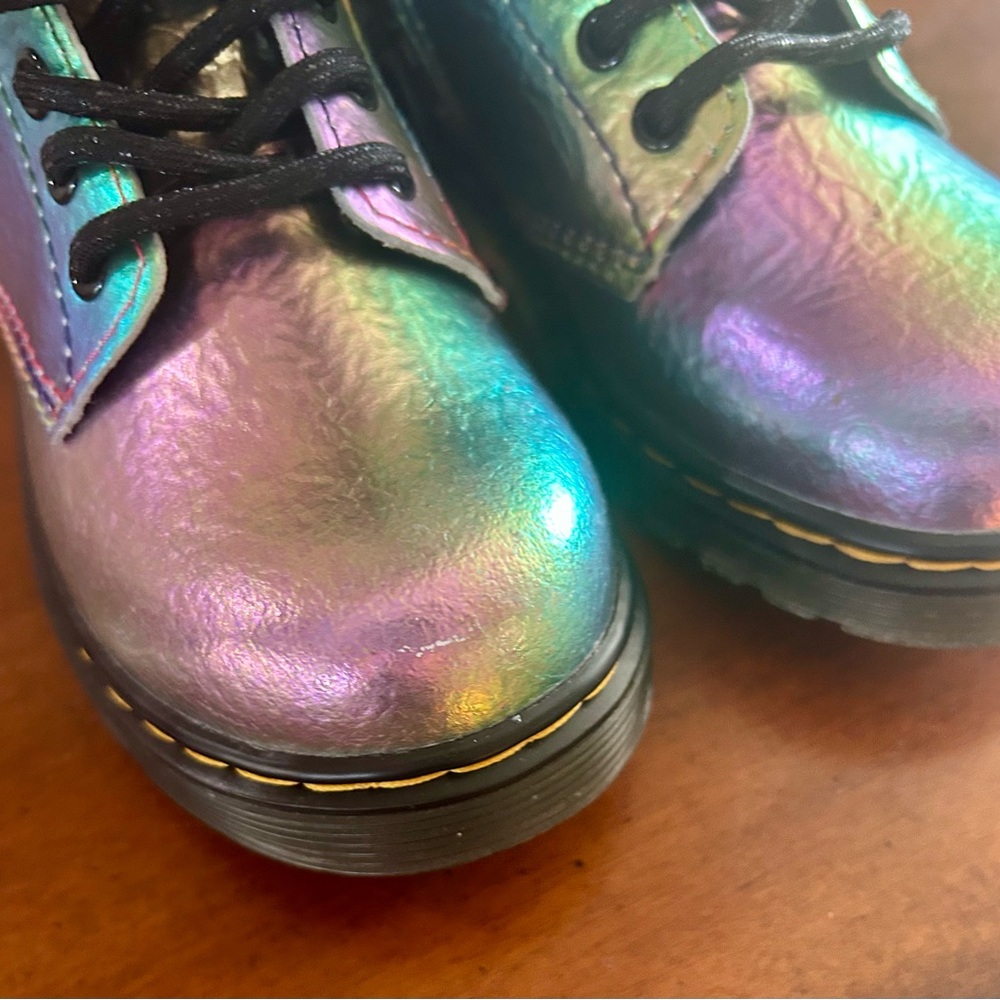 Dr. Marten’s Iridescent Kids Boots - Picture 8 of 8